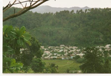 mtsangamouji ! vu du foyer de chémbeyoumba